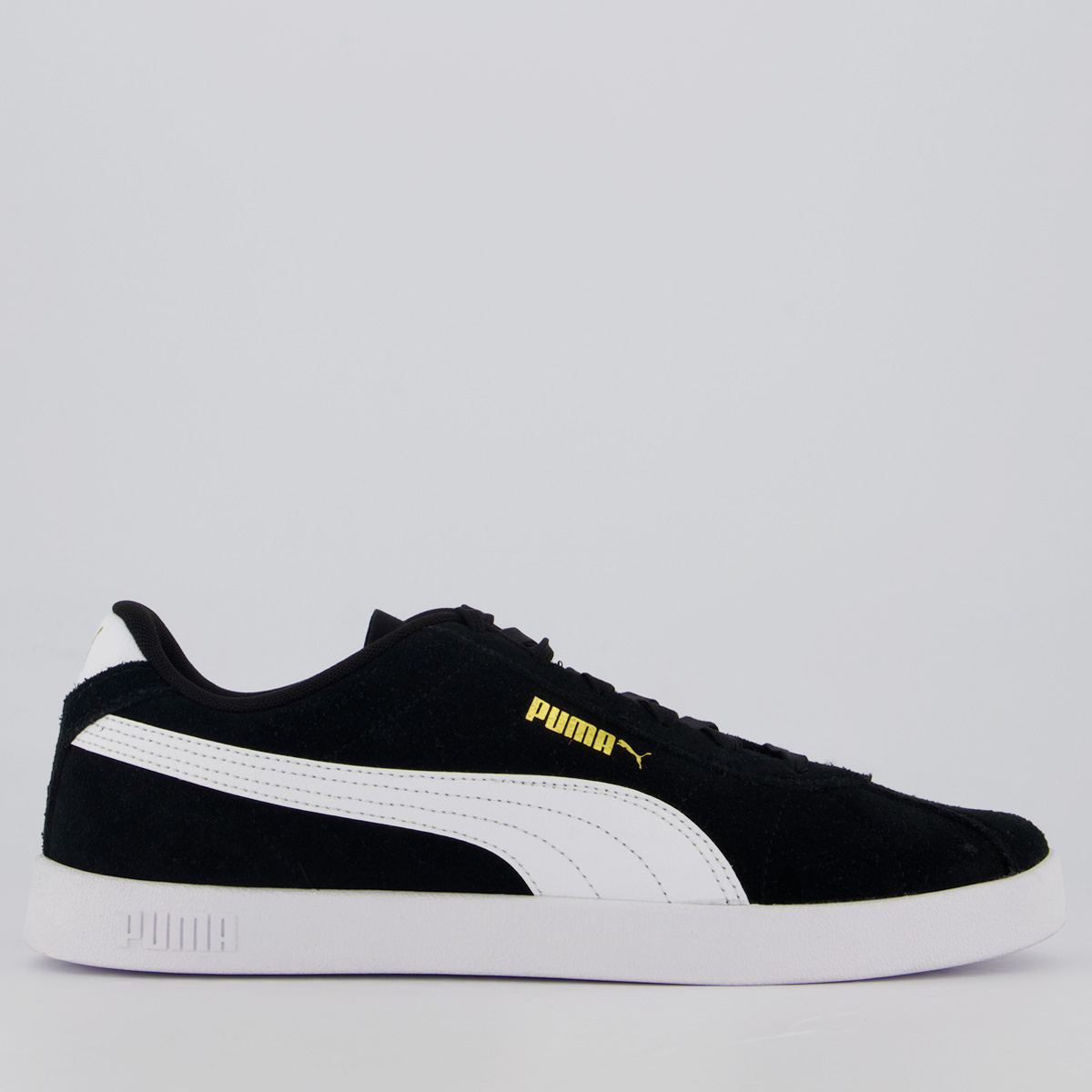 Tênis Puma Club II Preto e Branco