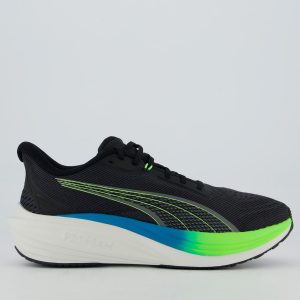 Tênis Puma Darter Pro Preto e Verde