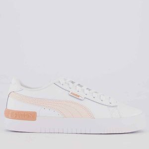 Tênis Puma Jada Feminino Branco e Rosa