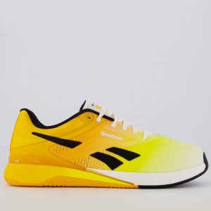 Tênis Reebok Nano X5 Amarelo e Laranja