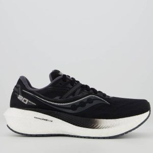 Tênis Saucony Triumph 20 Preto e Branco
