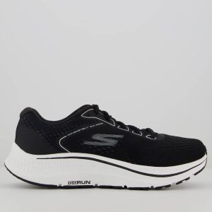 Tênis Skechers Go Run Consistent 2.0 Preto e Branco