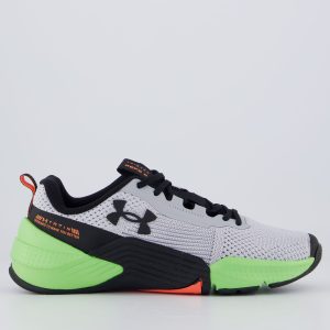 Tênis Under Armour Tribase Reps 2 Cinza e Verde