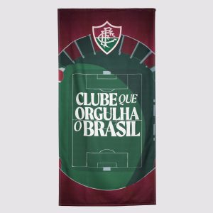 Toalha de Banho Fluminense Grená