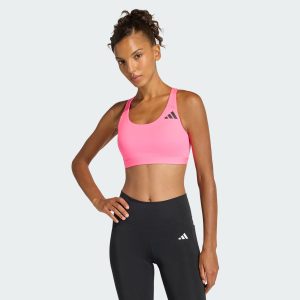 Top Adidas Optime Essentials Feminino Rosa