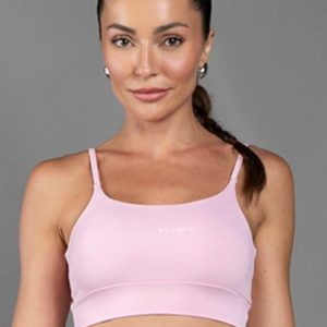 Top Alça Basic Rosa