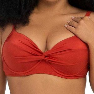 Top Banho de Mar 621.121 Plus Size 328-Terra