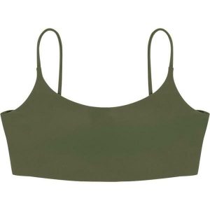 Top Regata Duplo Malha Dry Verde Militar