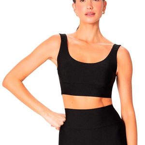 Top Regata Fit Dry Active Preto