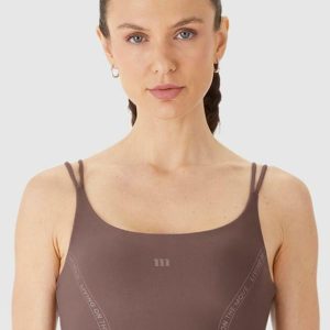 Top Regata Fit Dry Marrom