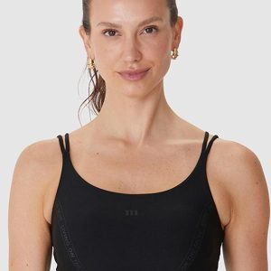 Top Regata Fit Dry Preto