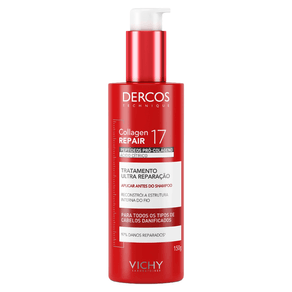 Tratamento Ultra Reparação Vichy Dercos Collagen Repair 17 150g