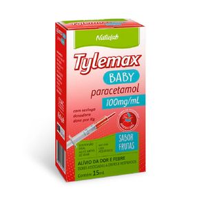 Tylemax Baby Suspensão Oral Sabor Frutas 15ml + Seringa Dosadora