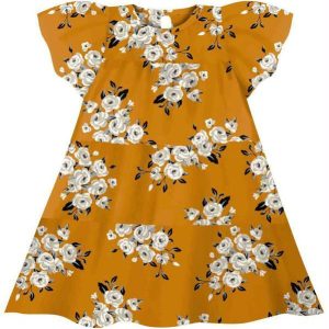 Vestido Infantil Amarelo