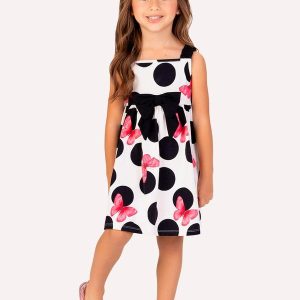 Vestido Infantil Menina Póa Off White