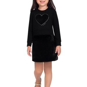 Vestido Infantil Menina Preto