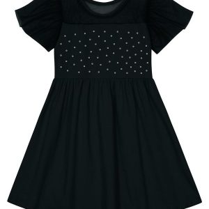 Vestido Infantil Menina com Tule Preto