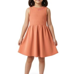 Vestido Rodado Make Of Love Laranja Pastel