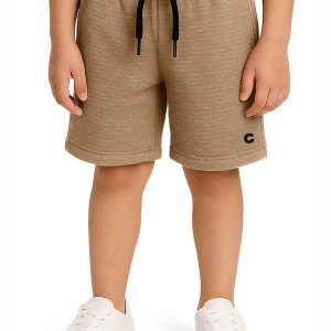 Bermuda Comfort Texturizada Cáqui