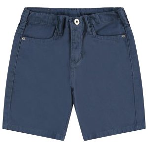 Bermuda Comfort em Sarja Menino Azul