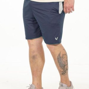 Bermuda Plus Size com Bolso Azul