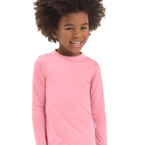Blusa Infantil Gola Molde Rosa