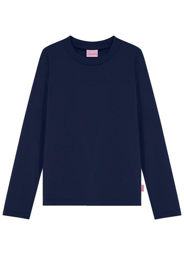 Blusa Infantil Térmica Azul