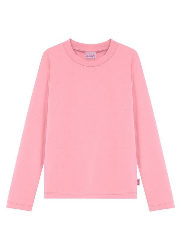 Blusa Infantil Térmica Rosa