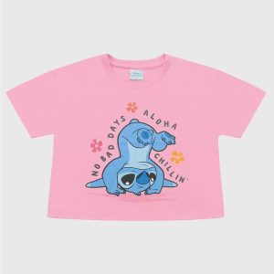 Blusa Lilo & Stitch Rosa