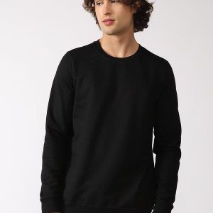 Blusão Moletom Flanelado Masculino Preto