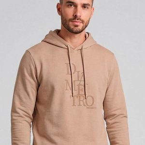 Blusão com Capuz Masculino Diâmetro Marrom