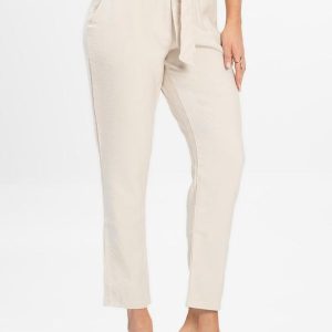 Calça Feminina Marrante Clochard Renaluci Bege