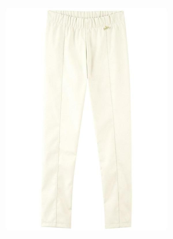 Calça Infantil Menina Bege