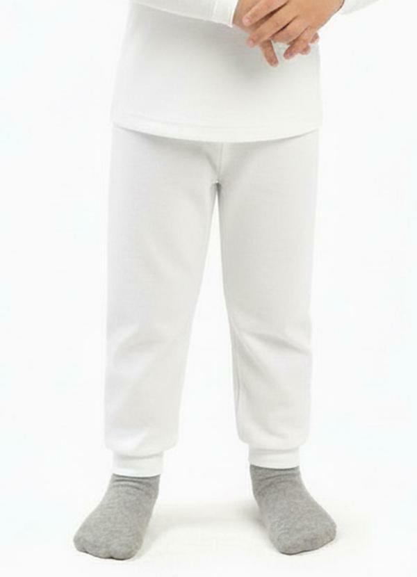 Calça Infantil Térmica Branco