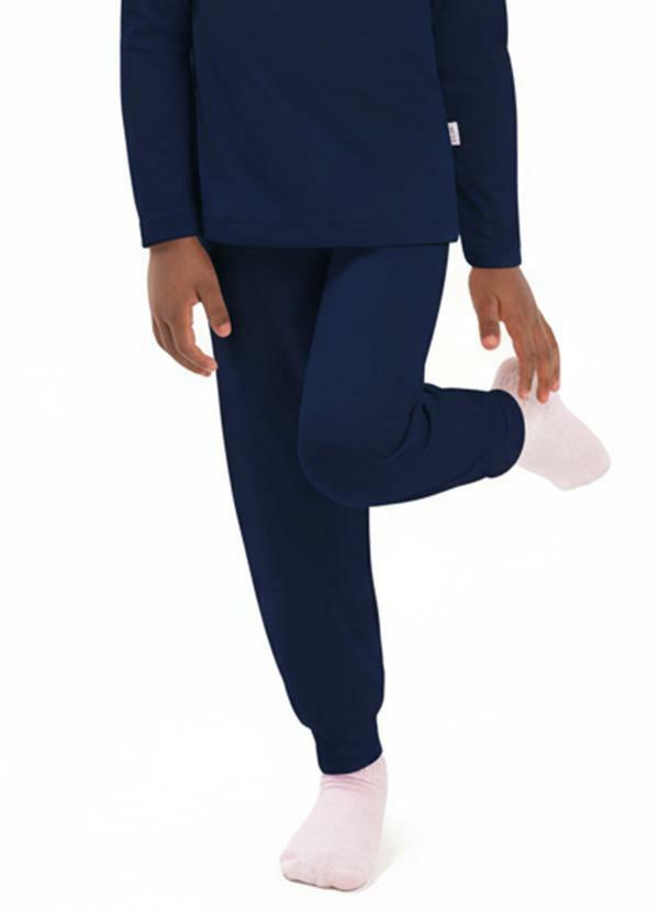 Calça Infantil Térmica com Punho Azul
