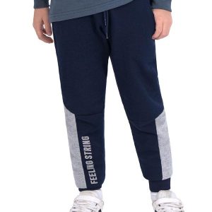 Calça Infantil com Bolsos Azul