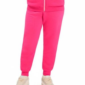 Calça Infantil em Algodão Rosa