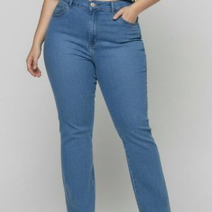 Calça Jeans Plus Size Azul