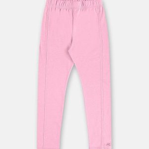 Calça Legging Infantil Cotton Rosa