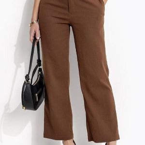 Calça Marrom em Linho