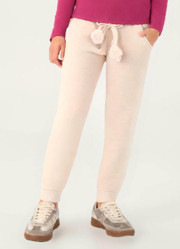 Calça Moletom Natural