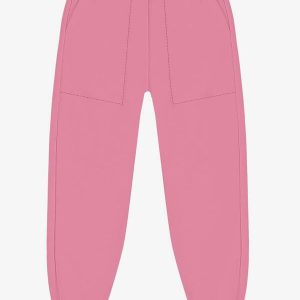 Calça de Moletom Unissex Rosa