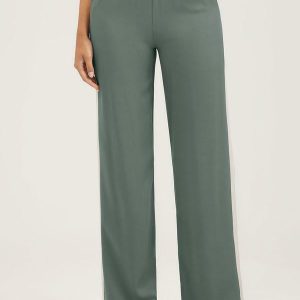 Calça em Viscose Verde