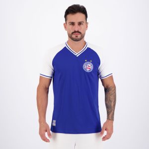 Camisa Bahia Retrô Raglan Azul