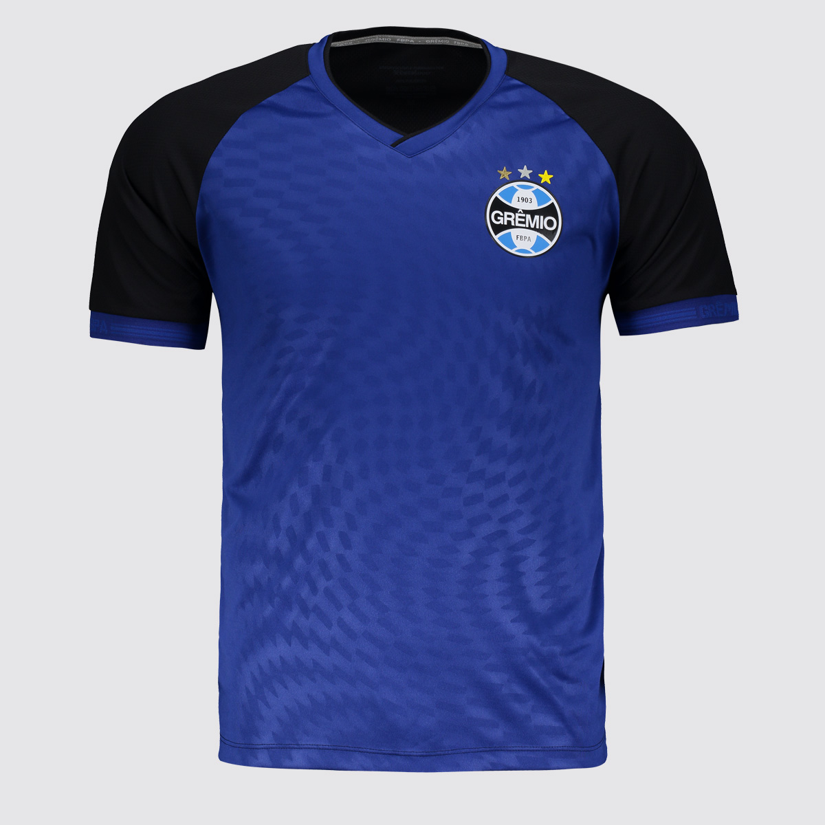 Camisa Grêmio Eletric Azul e Preta