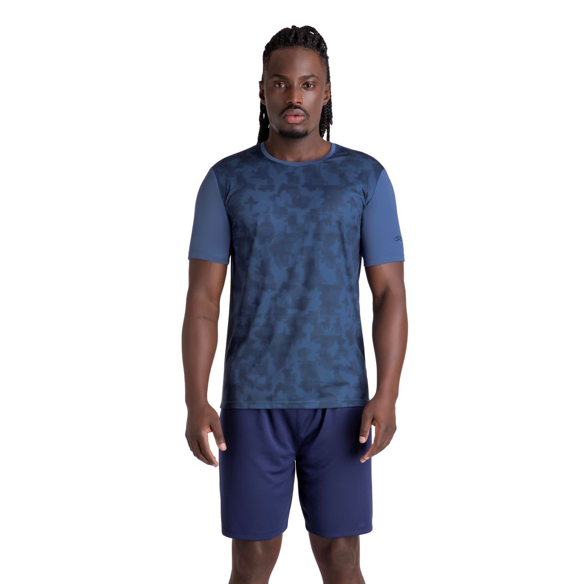 Camiseta Basic Estampada Olympikus GG Azul