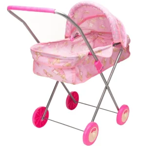 Carrinho de Boneca Oliveira Roma I Rosa
