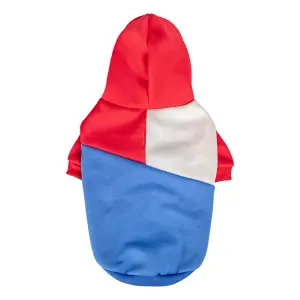 Casaco com Capuz para Cães Flicks Vermelho