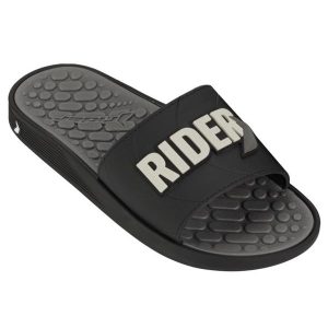 Chinelo Rider Pump Slide Preto