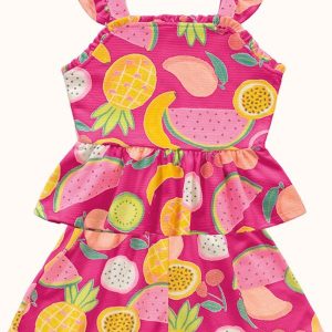 Cj.Blusa/Short Rosa